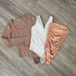 Neutral Bodysuit Bundle Free People & Abercrombie